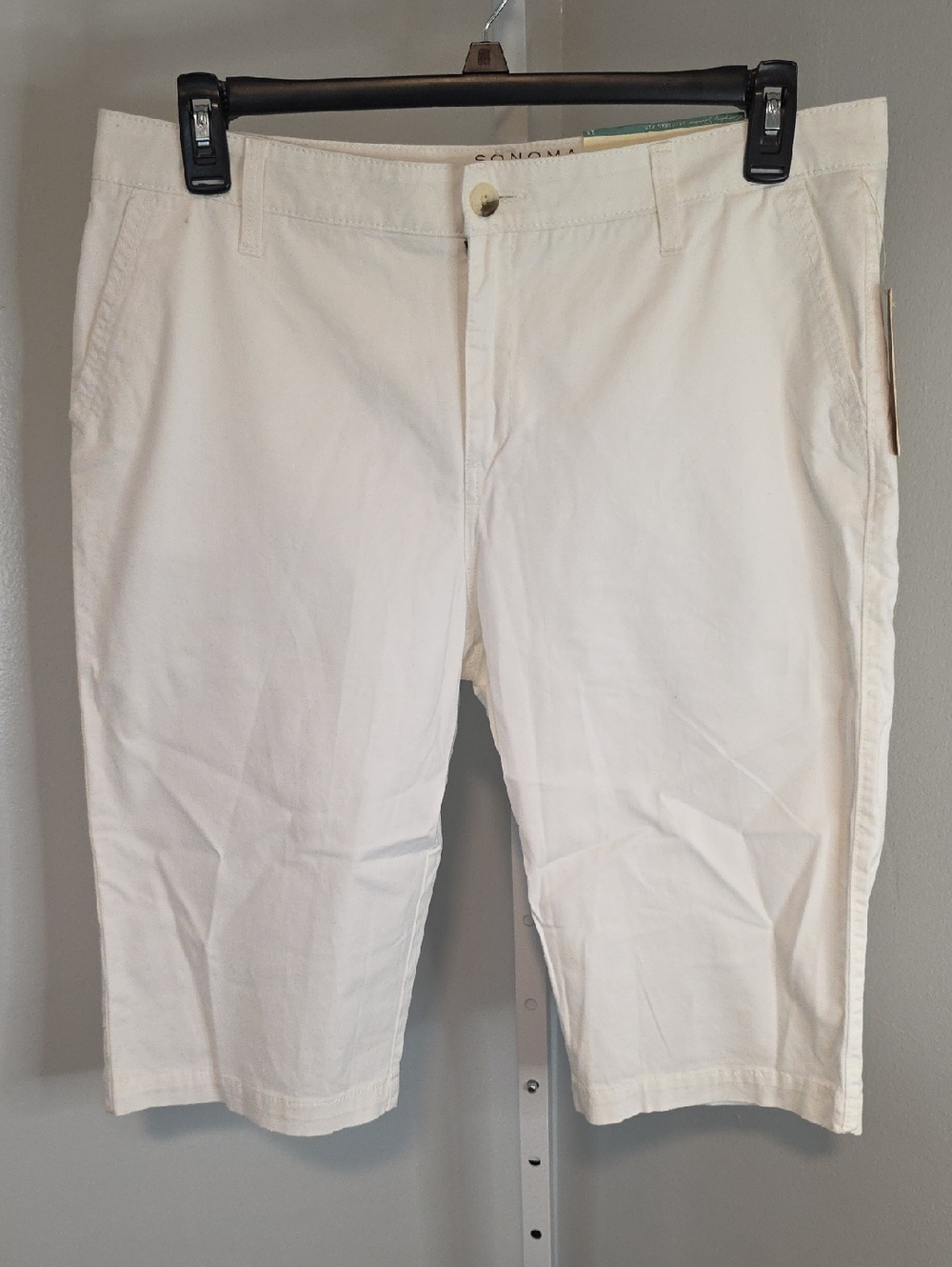 🆕️ Sonoma Everyday Stretch Skimmer Shorts / White / 14